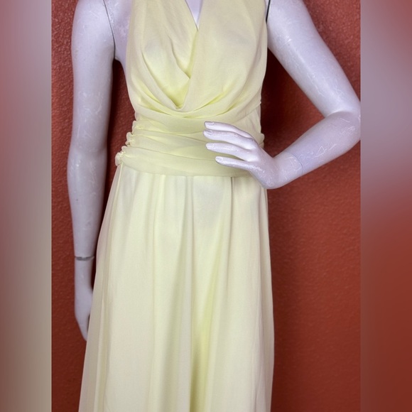 Peppermayo Light Yellow Chiffon Dress Size 2. E68 - Picture 14 of 14